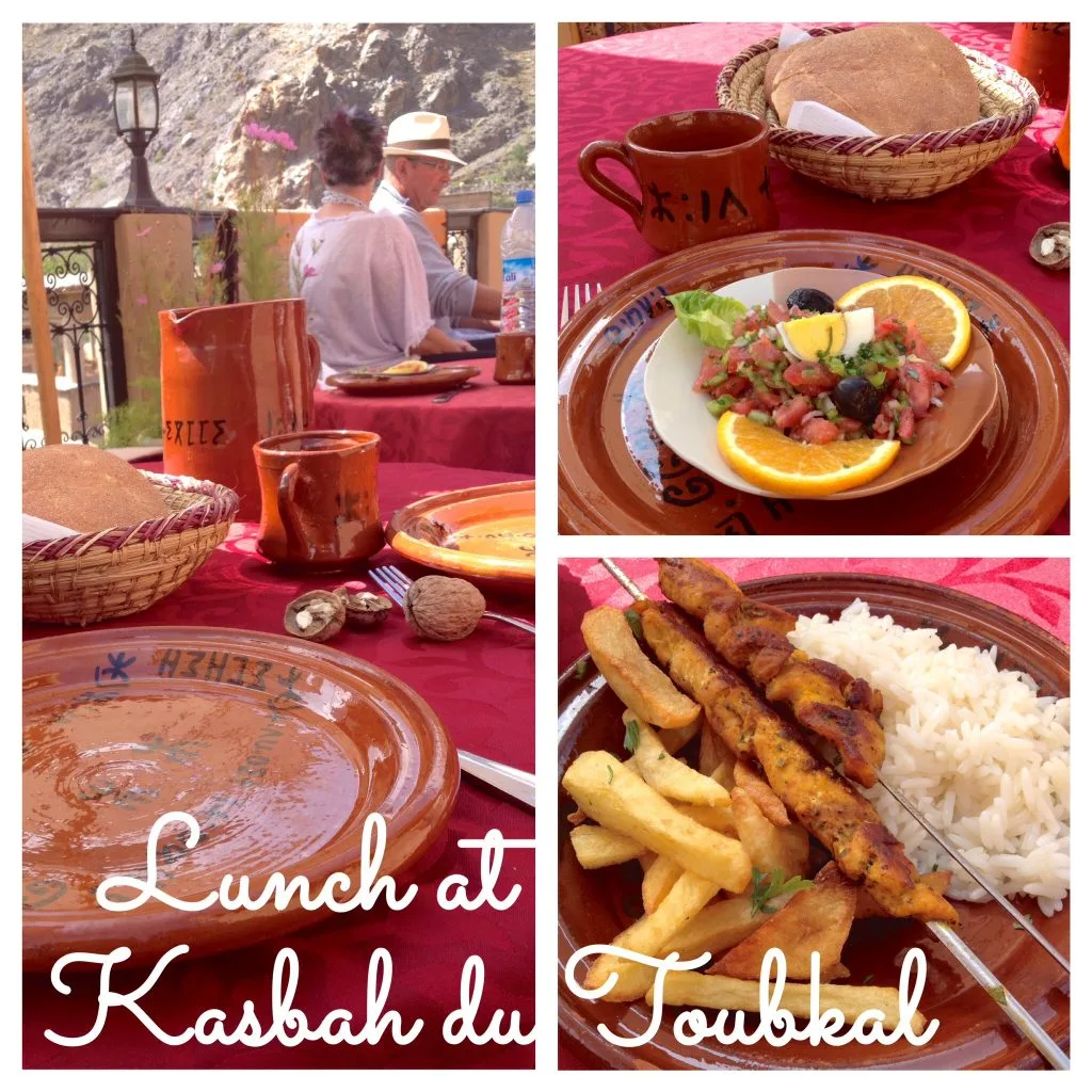 lunch kasbah du toubkal