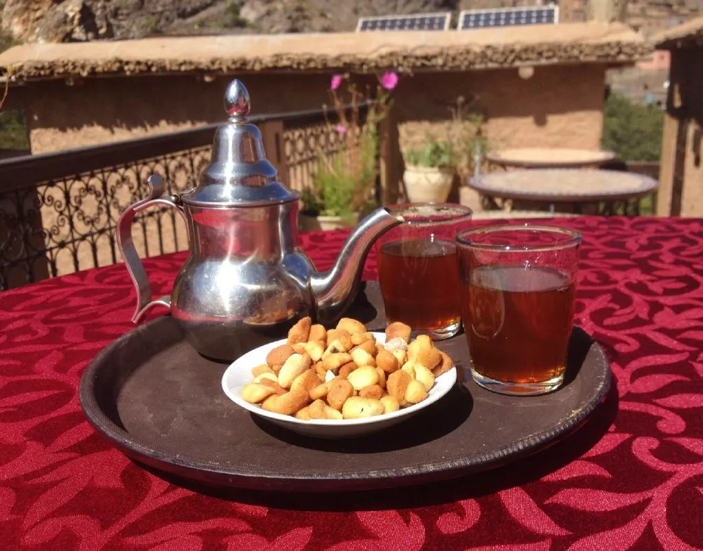 tea mint kasbah du toubkal