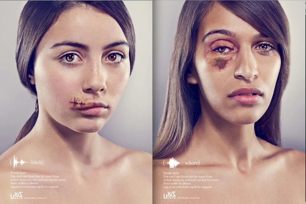 domestic violence awareness ad lebanon