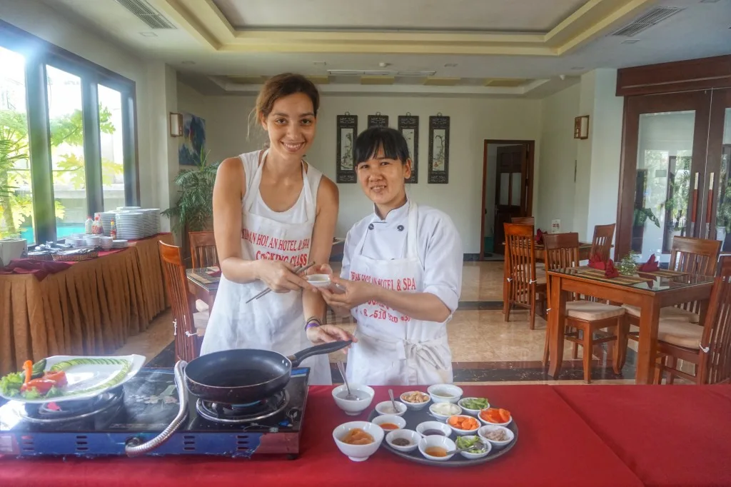 Kiman Hoi An Hotel & Spa, free cooking class in Hoi An