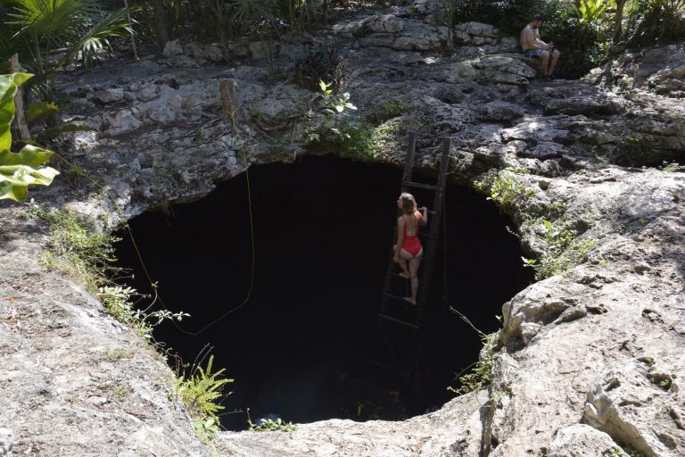 Cenote Calavera, Tulum: Swimming In The Temple of Doom