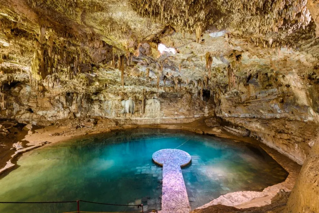 Cenote Suytun in Valladolid.