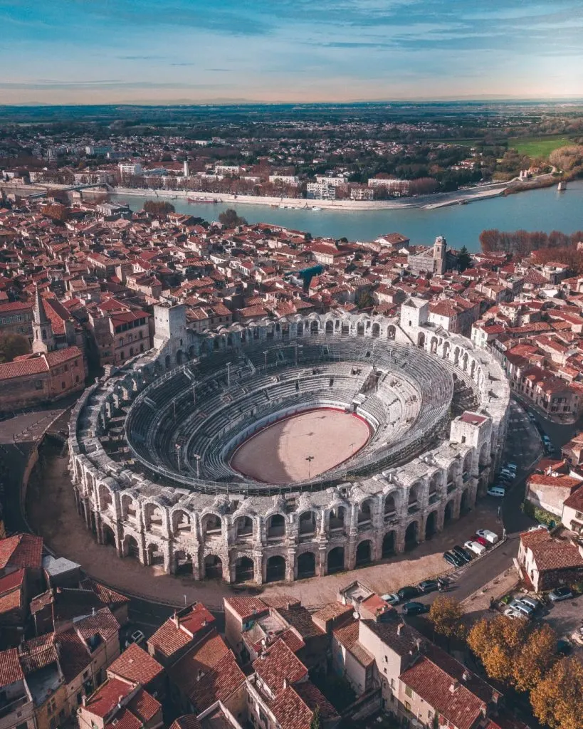 Arles, one of the best town in Provence, France.