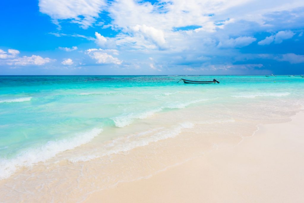 If you're wondering what to do in Playa del Carmen, one of the top things to do is relaxing at the beach!