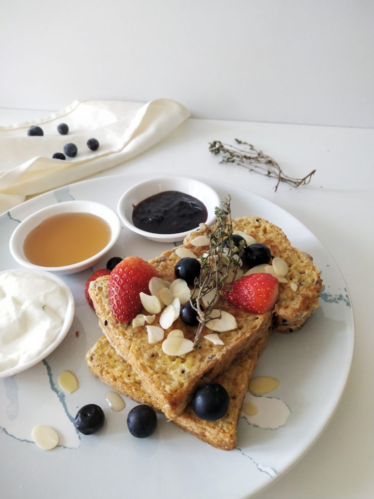 Berry Coconut French Toast