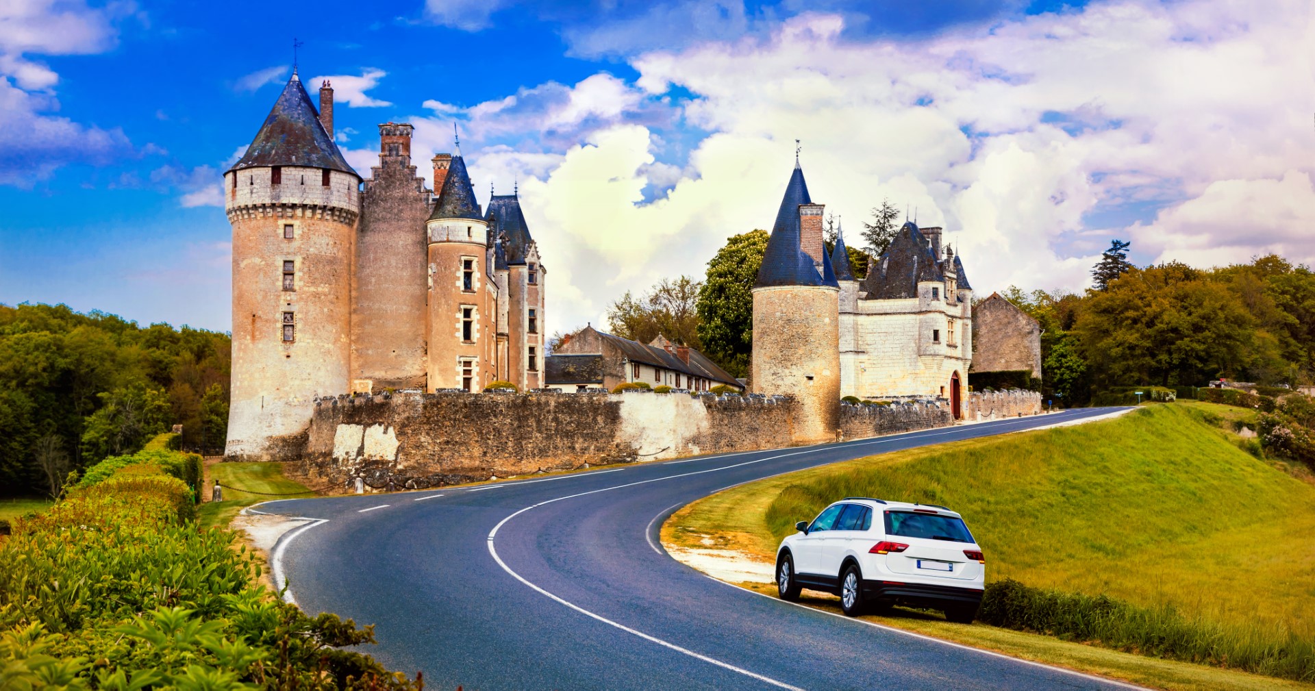 family road trip in france