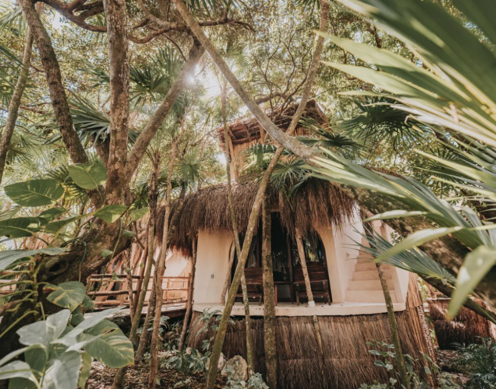 An image of a cabin in Papaya Playa Project, an eco resort in Tulum