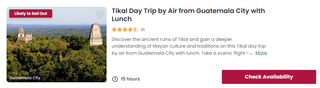 tikal tours guatemala