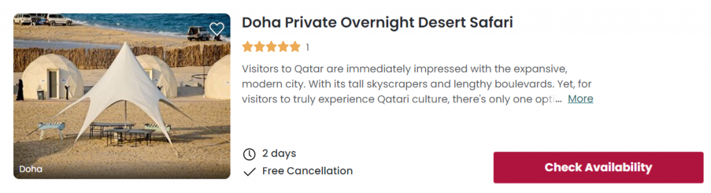 safari ya qatar