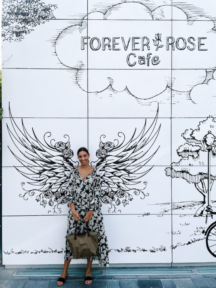 Forever Rose Cafe, Dubai The First 2D Cafe in Dubai