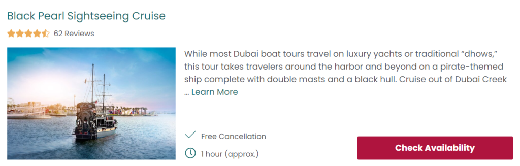 dubai marina private boat tour & palm jumeirah sightseeing