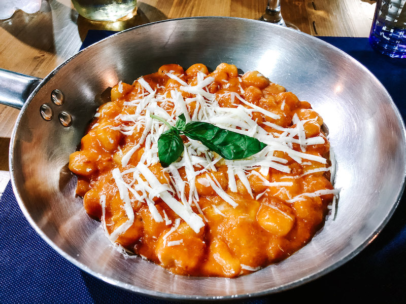 Image of gnocchi alla Sorrentina inserted in a post about the best Sorrento food tours and limoncello tours.
