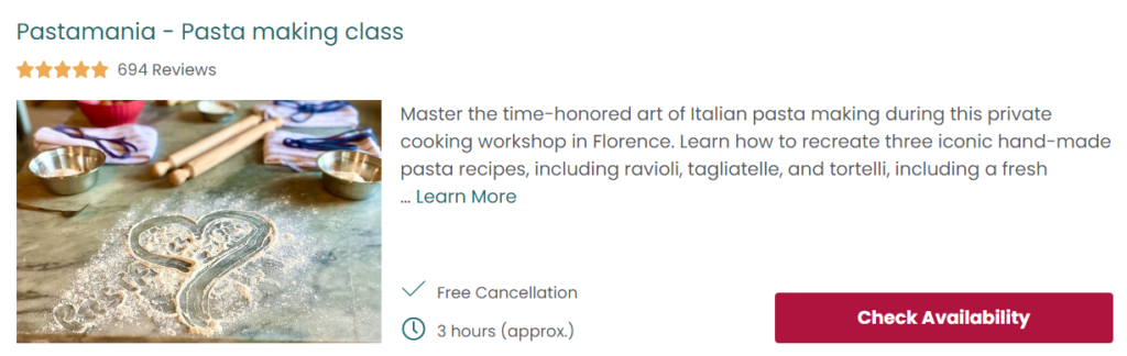 Pastamania - Pasta Making Class