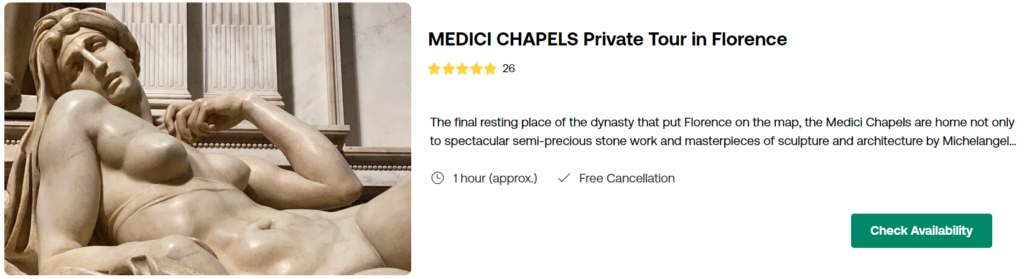 Medici Chapels Private Tour in Florence