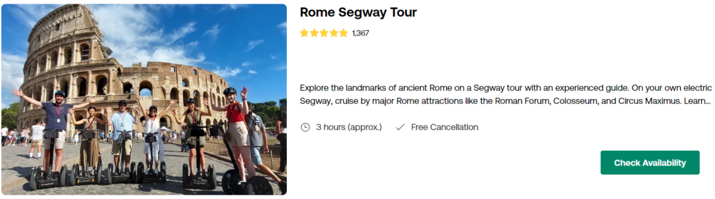 Rome Segway Tour