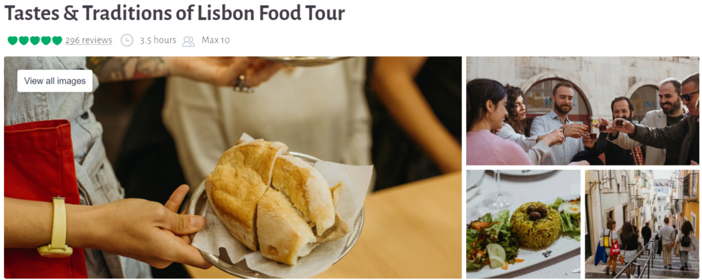 Tastes & Traditions of Lisbon Food Tour 