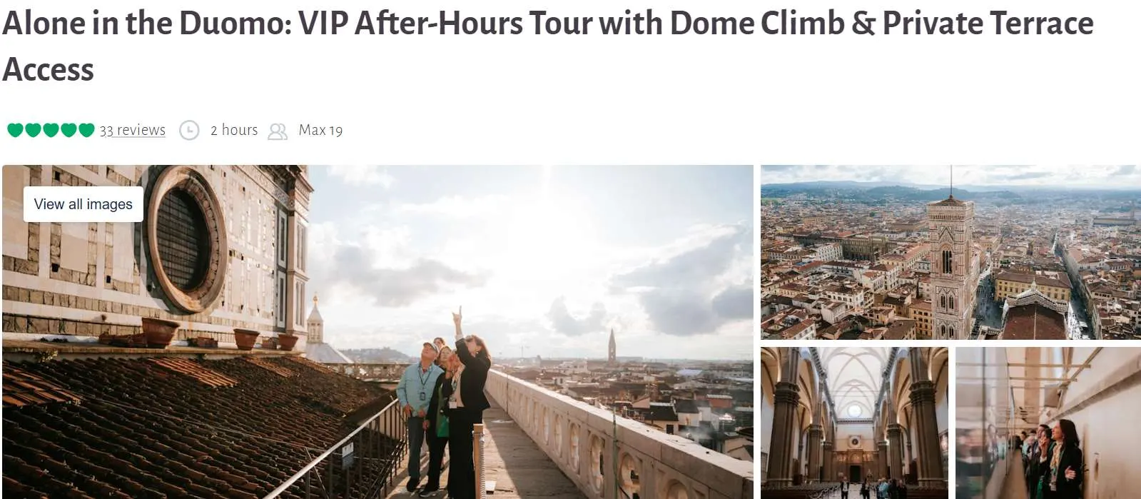 Alone in the Duomo: VIP After Hours Tour with Dome Climb and Private Terrace Access
