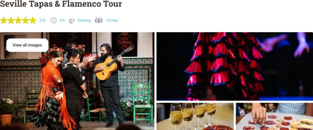 Seville Tapas and Flamenco Tour