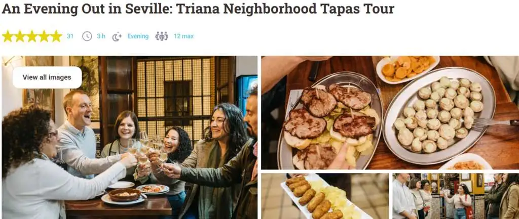 An evening out in Seville: Triana Neighborhood Tapas Tour