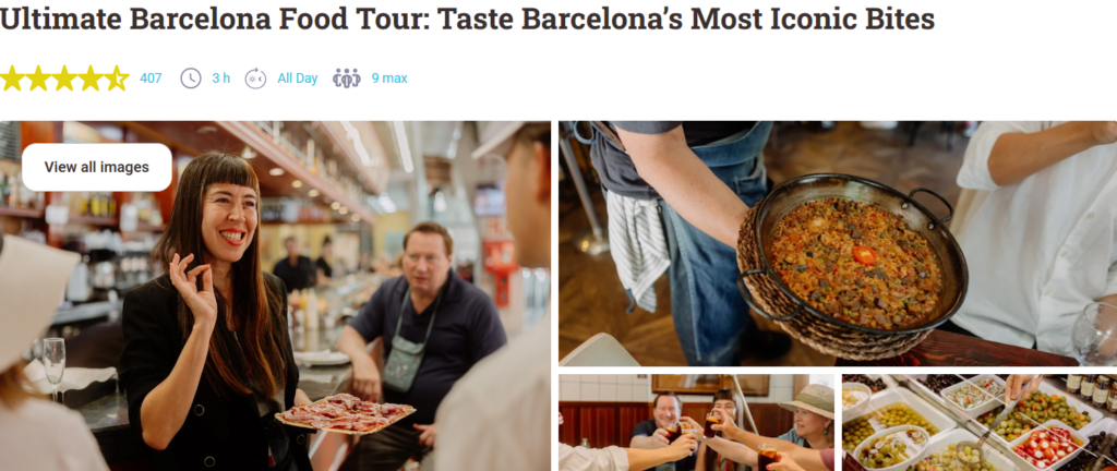 Ultimate Barcelona Food Tour: Taste Barcelona's Most Iconic Bites 